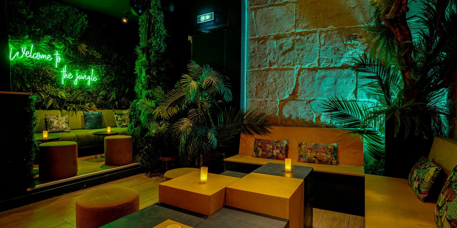 Espace lounge jungle du Noddi